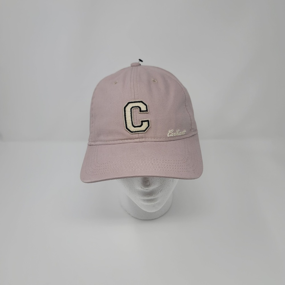 Carhartt‎ Womens Baseball Hat C Logo Script Authentic Washed Cotton Canvas Cap